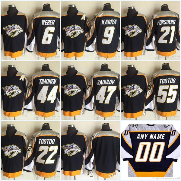 Nashville Predators Jersey Mens 6 SHEA WEBER 2005 9 PAUL KARIYA 21 PETER FORSBERG 22 JORDIN TOOTOO TIMONEN Vintage Hockey Jerseys
Nashville Predators Jersey Mens 6 SHEA WEBER 2005 9 PAUL KARIYA 21 PETER FORSBERG 22 JORDIN TOOTOO TIMONEN Vintage Hockey Jerseys