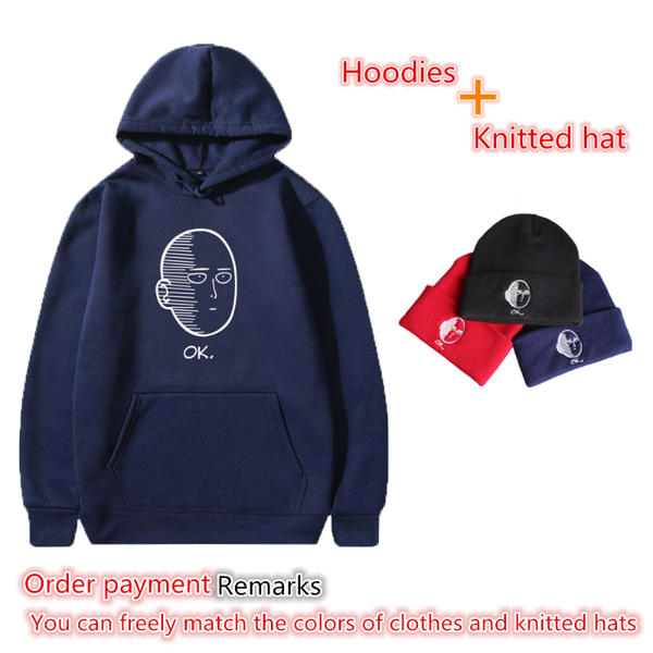 hoodie + knitted cap men's couple sweatshirt wool pullover coat loose neutral casual fashionable with eye-catching top, Black
hoodie + knitted cap men's couple sweatshirt wool pullover coat loose neutral casual fashionable with eye-catching top, Black