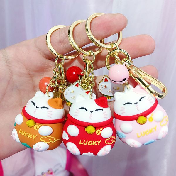 cute cartoon ornaments lucky cat key chains korean crafts car decoration animal keychain for women bag pendant key ring jewelry, Silver
cute cartoon ornaments lucky cat key chains korean crafts car decoration animal keychain for women bag pendant key ring jewelry, Silver