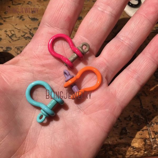 enamel stainless steel carabiner lock clasp horseshoe shackles screw lock clasp links findings turquoises fc28706, Blue;slivery
enamel stainless steel carabiner lock clasp horseshoe shackles screw lock clasp links findings turquoises fc28706, Blue;slivery
