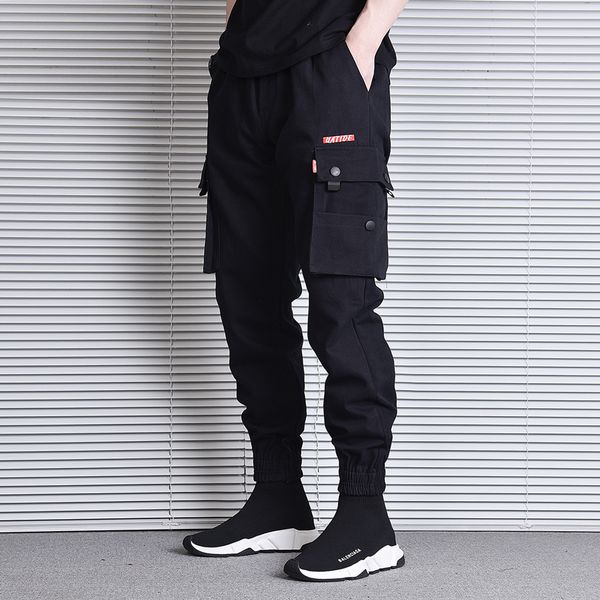 newly fashion designer men jeans loose fit big pockets casual cargo pants harem trousers streetwear hip hop joggers pants men, Blue
newly fashion designer men jeans loose fit big pockets casual cargo pants harem trousers streetwear hip hop joggers pants men, Blue