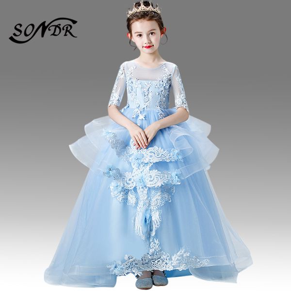 elegant blue flower girl dresses ht137 o-neck half sleeve lace flower girl ball gowns appliques embroidery tiered kids dress, Red;yellow
elegant blue flower girl dresses ht137 o-neck half sleeve lace flower girl ball gowns appliques embroidery tiered kids dress, Red;yellow