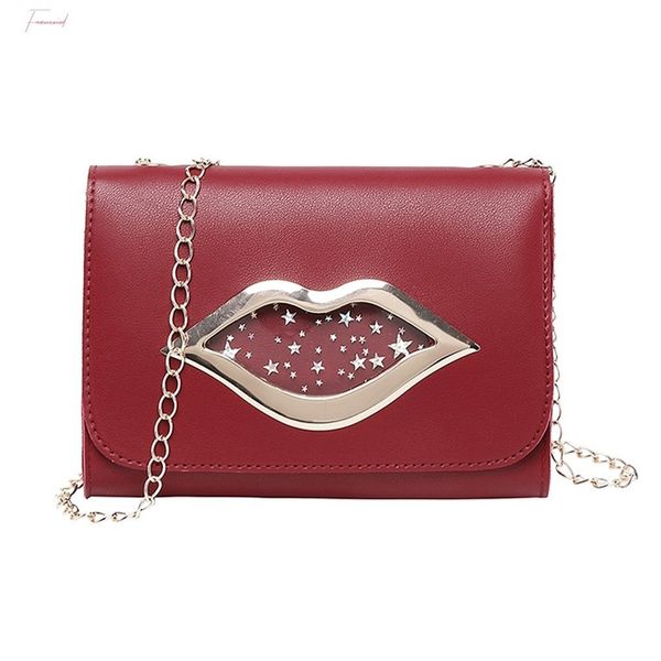 female shoulder bags womens handbags clutch evening lady shoulders small square bag transparent package lips red messenger bag
female shoulder bags womens handbags clutch evening lady shoulders small square bag transparent package lips red messenger bag