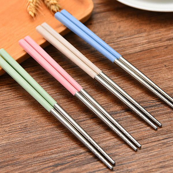 stainless steel chopsticks with wheat straw handle traditional chinese chopsticks portable dinnerware kitchen accessories
stainless steel chopsticks with wheat straw handle traditional chinese chopsticks portable dinnerware kitchen accessories