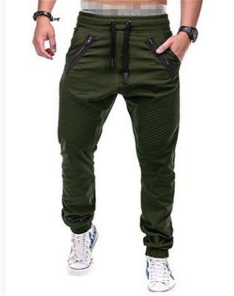 mens designer loose mens pants casual loose fashion mens clothing double zipper multi pockets cargo pants, Black
mens designer loose mens pants casual loose fashion mens clothing double zipper multi pockets cargo pants, Black