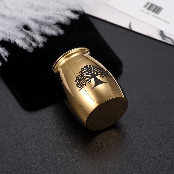 pt013 tree of life pattern printed funeral urn casket stainless steel cremation jar, memorial urns locket hold loved one's ashes keepsa, Silver
pt013 tree of life pattern printed funeral urn casket stainless steel cremation jar, memorial urns locket hold loved one's ashes keepsa, Silver