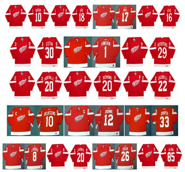 vintage detroit red wings jerseys 8 justin abdelkader 20 martin lapointe 26 joey kocur 85 petr klima 16 kelly kisio 17 brett hull ccm hockey, Black;red
vintage detroit red wings jerseys 8 justin abdelkader 20 martin lapointe 26 joey kocur 85 petr klima 16 kelly kisio 17 brett hull ccm hockey, Black;red