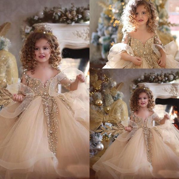 2019 cute flare long sleeves lace flower girls dresses tulle appliques beaded stone layered ruffles wedding girls pageant party dresses, White;blue
2019 cute flare long sleeves lace flower girls dresses tulle appliques beaded stone layered ruffles wedding girls pageant party dresses, White;blue