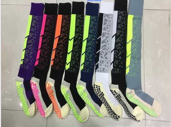 color football stockings thickening non-slip football socks over the knee new sweat-absorbent towel socks, Black
color football stockings thickening non-slip football socks over the knee new sweat-absorbent towel socks, Black