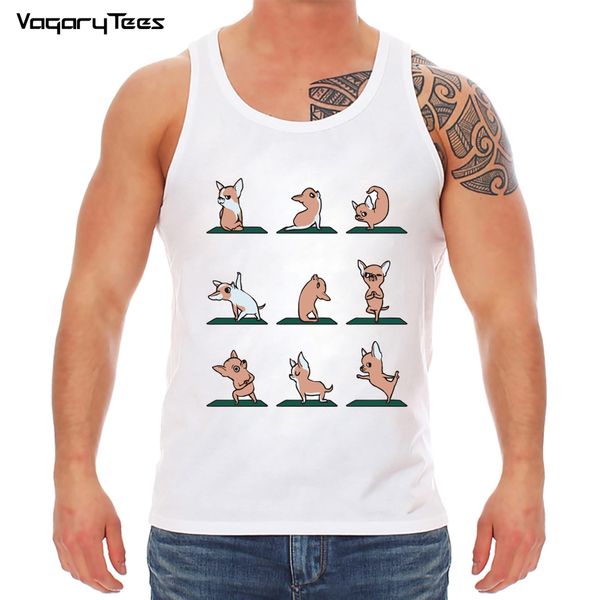 chihuahua dachshund husky print tank-summer cute funny dog yo ga design fashion casual clothing, White;black
chihuahua dachshund husky print tank-summer cute funny dog yo ga design fashion casual clothing, White;black
