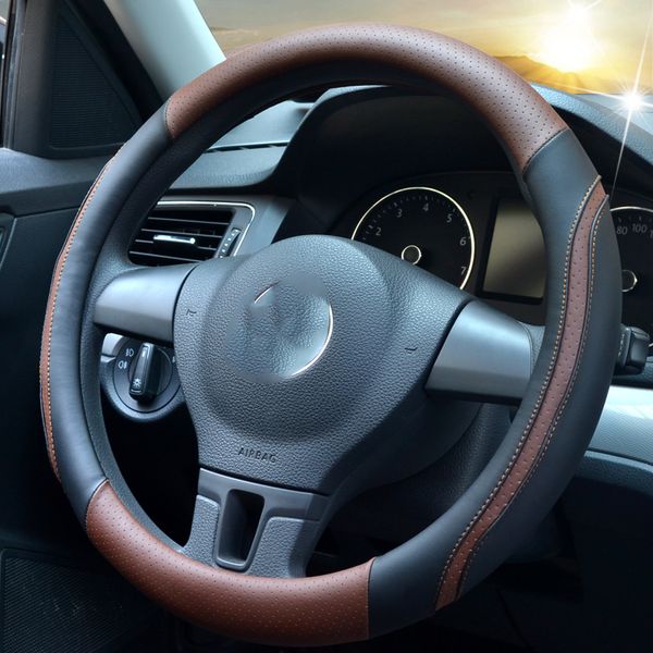 skid proof car steering wheel cover pu leather handlebar case automobile styling vehicle accessories women men blue coffee
skid proof car steering wheel cover pu leather handlebar case automobile styling vehicle accessories women men blue coffee