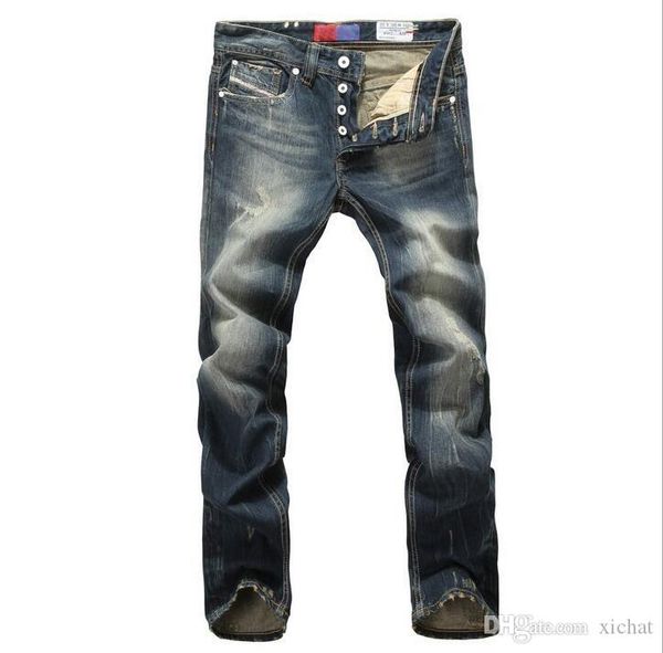 2018 autumn new big size jeans men's straight leg washed jeans denim pants white casual creases jeans size 28-40 nz9003, Blue
2018 autumn new big size jeans men's straight leg washed jeans denim pants white casual creases jeans size 28-40 nz9003, Blue