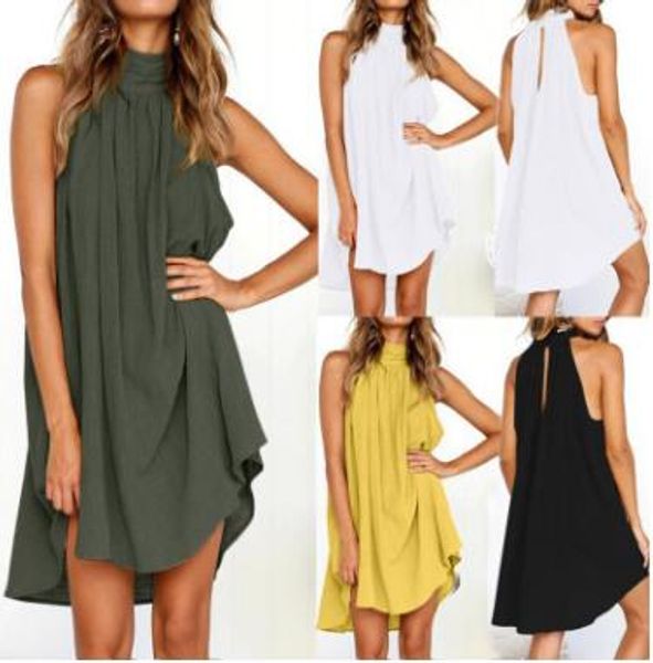 sale summer dress women holiday irregular dress ladies summer beach sleeveless party casual brand dresses, Black;gray
sale summer dress women holiday irregular dress ladies summer beach sleeveless party casual brand dresses, Black;gray