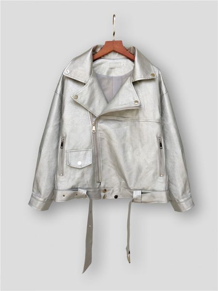 2019 new fashion shiny fabric outwear womens pu leather jacket ladies slim short faux soft slim silver golden club, Black
2019 new fashion shiny fabric outwear womens pu leather jacket ladies slim short faux soft slim silver golden club, Black