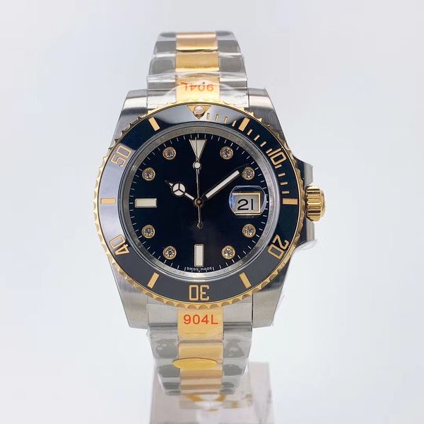 montre de luxe black dial inlaid with mosan diamonds 904l diameter 40mm 2836/3135 automatic mechanical movement design watch, Slivery;brown
montre de luxe black dial inlaid with mosan diamonds 904l diameter 40mm 2836/3135 automatic mechanical movement design watch, Slivery;brown
