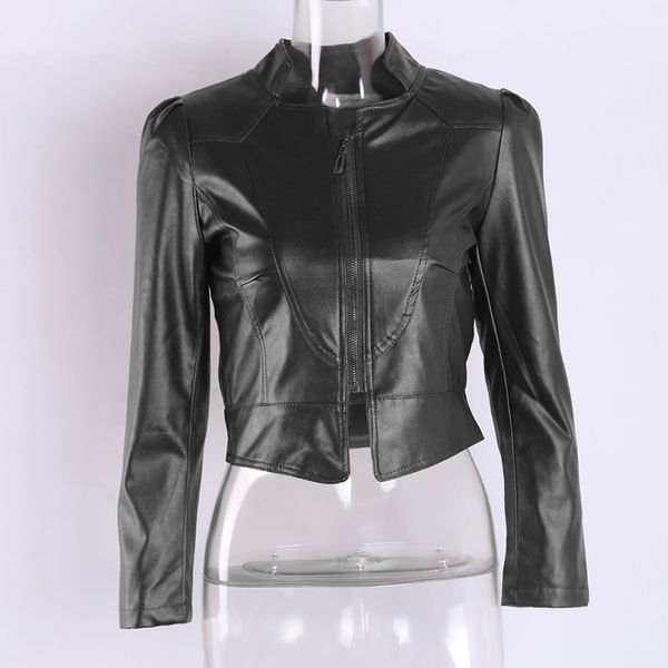 female women motorcycle leather heigh quality coat jackets women's autumn winter coats long sleeve pu leather bomber jackets, Black
female women motorcycle leather heigh quality coat jackets women's autumn winter coats long sleeve pu leather bomber jackets, Black