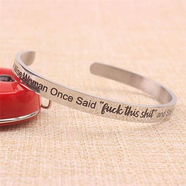 new fashion bracelet letter men women novelty titanium steel bracelet jewelry 3d18, Black
new fashion bracelet letter men women novelty titanium steel bracelet jewelry 3d18, Black