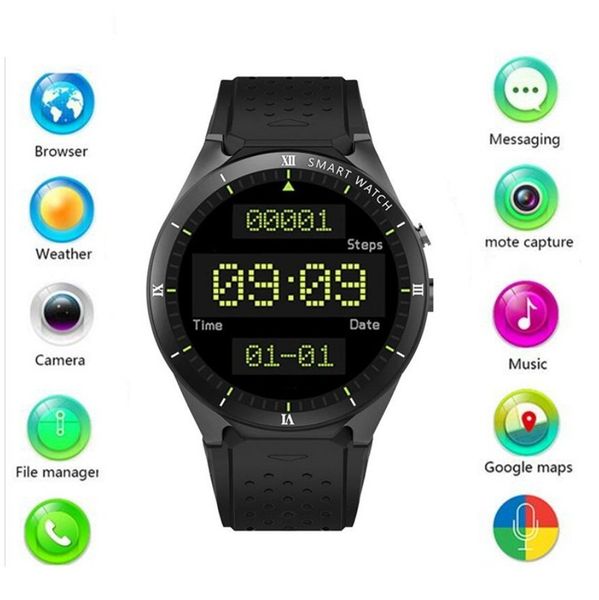 Android 7.0 Smart Watch Men Bracelet Bluetooth 4.0 WIFI 3G Camera Gps Smartwatch Connect IOS Android KW88 Pro band (Retail)
Android 7.0 Smart Watch Men Bracelet Bluetooth 4.0 WIFI 3G Camera Gps Smartwatch Connect IOS Android KW88 Pro band (Retail)
