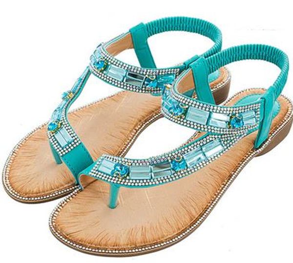dress shoes yeeloca 2021 ladies cross-border bohemian m002 women sandals summer xr564, Black