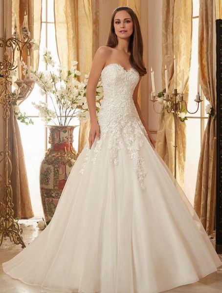 2020 lace mermaid wedding dresses sweetheart strapless appliques tulle backless wedding gowns beach church bridal dresses, White
2020 lace mermaid wedding dresses sweetheart strapless appliques tulle backless wedding gowns beach church bridal dresses, White