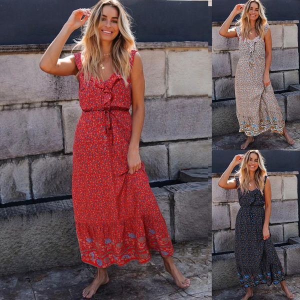 cover-ups robe de plage femme vestidos verano women floral print boho long maxi dress sleeveless ruffle beach sundress summer
cover-ups robe de plage femme vestidos verano women floral print boho long maxi dress sleeveless ruffle beach sundress summer