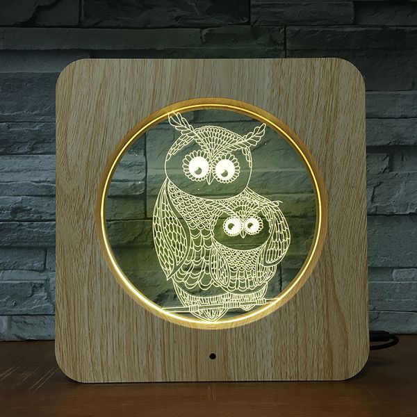owl family animal p frame 3d led plastic night light diy customized lamp table lamp kids colors gift home decor 2410
owl family animal p frame 3d led plastic night light diy customized lamp table lamp kids colors gift home decor 2410