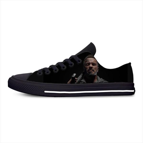 cool fashion low terminator t800 dark fate sneakers breathable classic canvas shoes man woman board shoes, Black
cool fashion low terminator t800 dark fate sneakers breathable classic canvas shoes man woman board shoes, Black