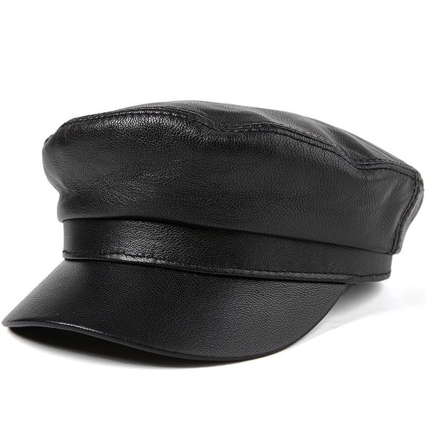 genuine leather hat cap men's baseball cap sheepskin flat caps students winter leisure leather hats new year gift b-8809, Blue;gray
genuine leather hat cap men's baseball cap sheepskin flat caps students winter leisure leather hats new year gift b-8809, Blue;gray