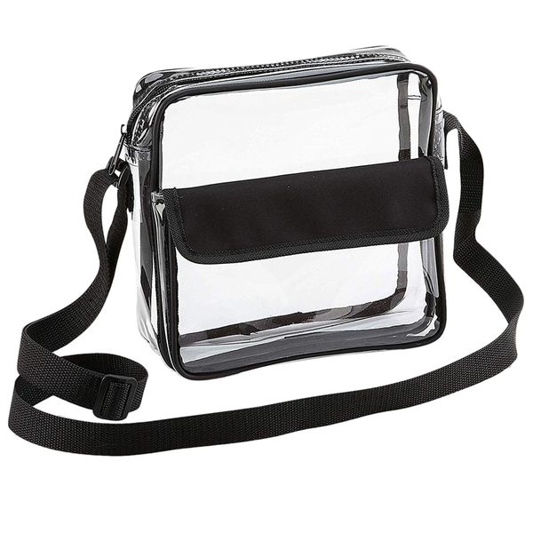 asds-clear crossbody messenger shoulder bag with adjustable strap stadium approved transparent purse
asds-clear crossbody messenger shoulder bag with adjustable strap stadium approved transparent purse