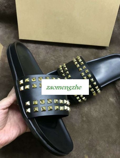 high-quality donna willow nail slippers designer luxury red bottoms shoes womens rivet spikes flat shoes, Black
high-quality donna willow nail slippers designer luxury red bottoms shoes womens rivet spikes flat shoes, Black