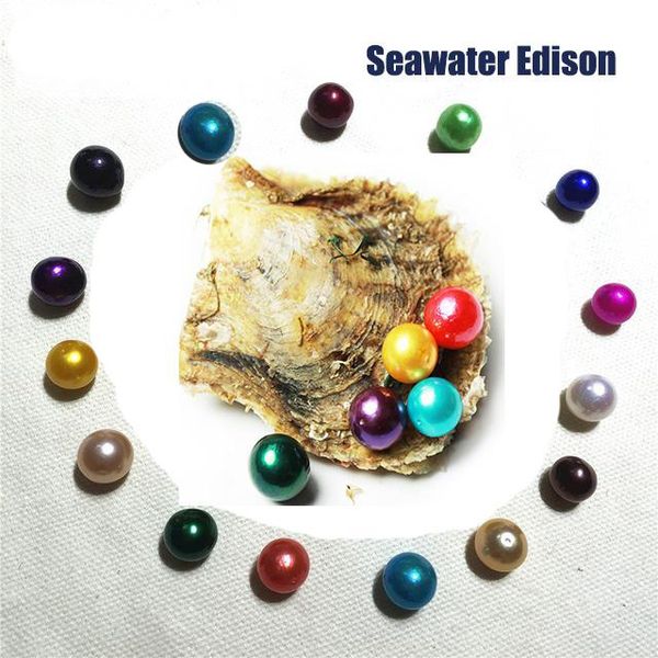 2020 edison wish pearls in seawater oyster single round wish pearl 10-12mm pearl mixed colors diy jewelry making party gift, White
2020 edison wish pearls in seawater oyster single round wish pearl 10-12mm pearl mixed colors diy jewelry making party gift, White