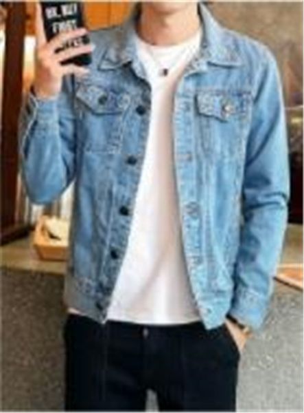 mens designer denim jacket male casual coats homme jean outwear fashion clothing new arrival apparel high quality, Black;brown
mens designer denim jacket male casual coats homme jean outwear fashion clothing new arrival apparel high quality, Black;brown