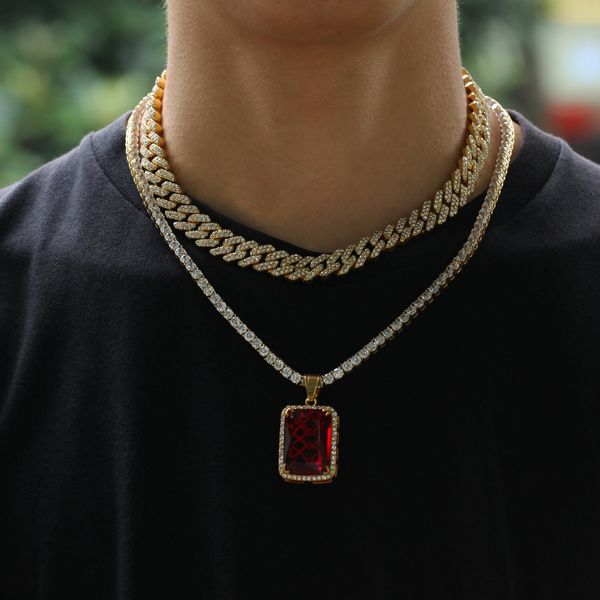 12mm miami cuban link chain necklace bracelets set for mens bling hip hop iced out diamond gold silver rapper chains women luxury jewelry
12mm miami cuban link chain necklace bracelets set for mens bling hip hop iced out diamond gold silver rapper chains women luxury jewelry