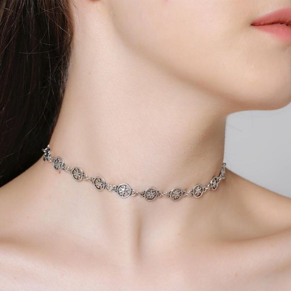 simple joker fashion item necklace with alloy star accessories collarbone necklace, Golden;silver
simple joker fashion item necklace with alloy star accessories collarbone necklace, Golden;silver
