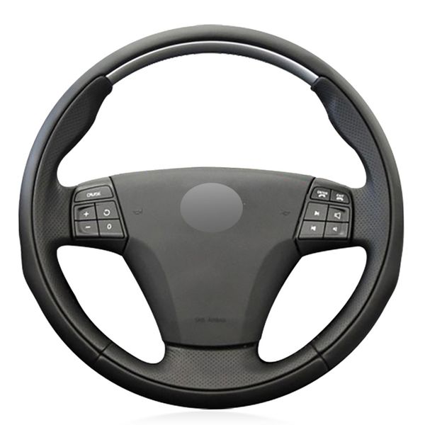 black pu faux leather diy hand-stitched car steering wheel cover for c30 2006-2013 c70 2008-2010
black pu faux leather diy hand-stitched car steering wheel cover for c30 2006-2013 c70 2008-2010