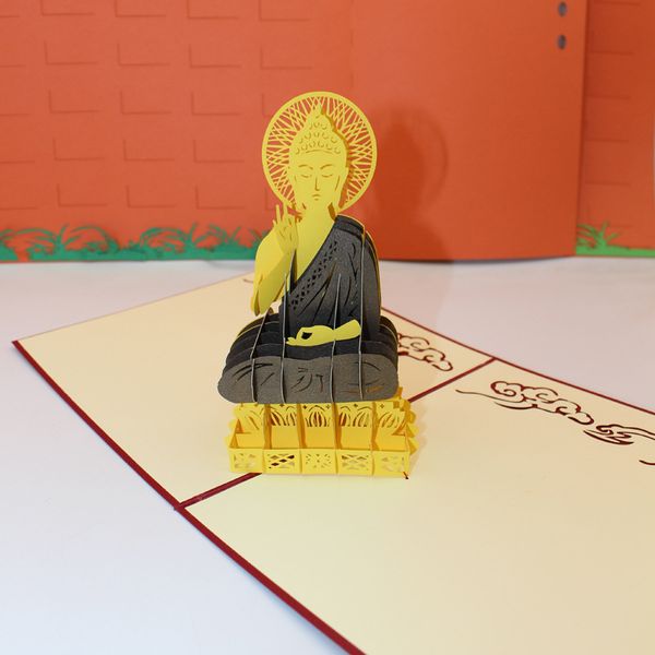 3d pop up buddha wish birthday greeting card invitation postcard travel new year souvenirs
3d pop up buddha wish birthday greeting card invitation postcard travel new year souvenirs