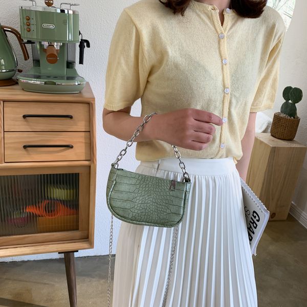 2020 new ladies shoulder bag european and american fashion chain underarm bag crocodile diagonal cross texture female
2020 new ladies shoulder bag european and american fashion chain underarm bag crocodile diagonal cross texture female
