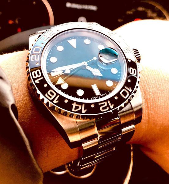 sale silver mens watch automatic movement watch men ceramic bezel black face stainless steel wristwatch solid clasp sapphire glass, Slivery;brown
sale silver mens watch automatic movement watch men ceramic bezel black face stainless steel wristwatch solid clasp sapphire glass, Slivery;brown