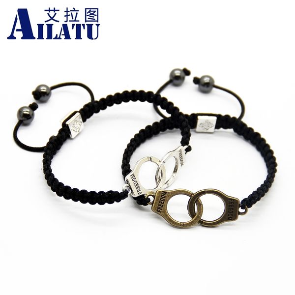 ailatu wholesale fashion jewelry om handcuff charm bracelet lucky jewelry for women and men, Golden;silver
ailatu wholesale fashion jewelry om handcuff charm bracelet lucky jewelry for women and men, Golden;silver