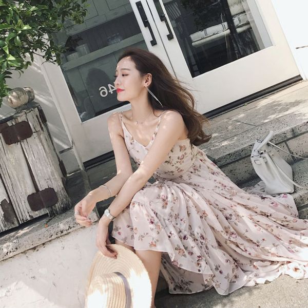 2020 girl's summer super fairy sling beach dress v-neck sling chiffon casual dress vacation beach cool
2020 girl's summer super fairy sling beach dress v-neck sling chiffon casual dress vacation beach cool
