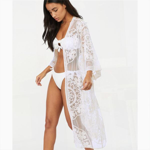 plus size tunic plus size beach wear sarong beach wrap transparent mesh cover up woman dresses for the summer dress, Blue;gray
plus size tunic plus size beach wear sarong beach wrap transparent mesh cover up woman dresses for the summer dress, Blue;gray