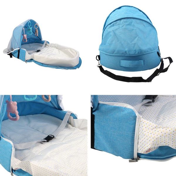 портативный bassinet for baby складная детская кровать путешествия солнцезащитный москитная сетка дышащая infant спящей корзина с toyss
портативный bassinet for baby складная детская кровать путешествия солнцезащитный москитная сетка дышащая infant спящей корзина с toyss