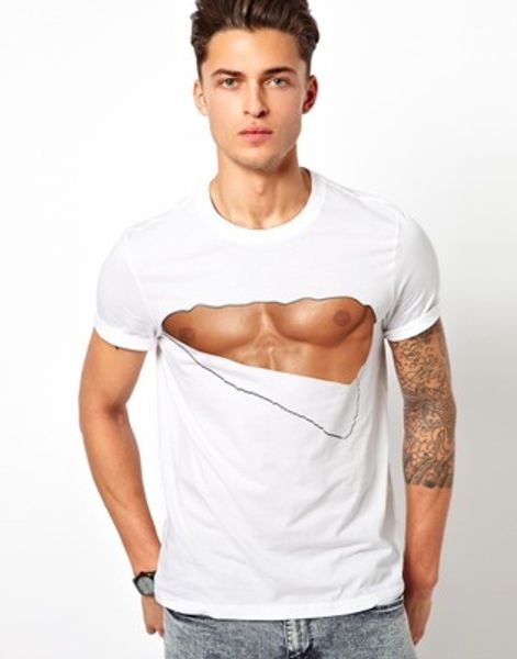 muscle short sleeve t shirt mens cool 3d printing streetwear man fake pectoral muscle t-shirt abdominal fitness t-shirt, White;black
muscle short sleeve t shirt mens cool 3d printing streetwear man fake pectoral muscle t-shirt abdominal fitness t-shirt, White;black