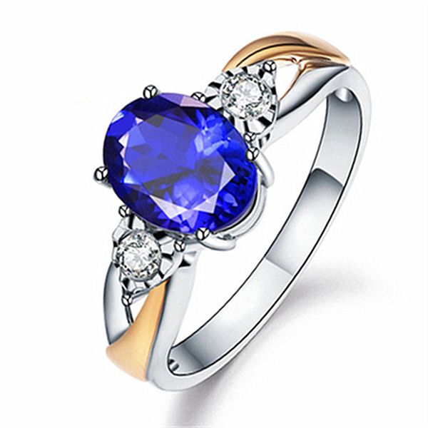 hanban natural tanzanite sapphire ring platinum plated gold color precious stone female opening ring wholesale, Golden;silver
hanban natural tanzanite sapphire ring platinum plated gold color precious stone female opening ring wholesale, Golden;silver