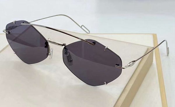 silver grey shaded diamond sunglasses rimless frame sun glasses gafas de sol de women men sunglasses with box, White;black
silver grey shaded diamond sunglasses rimless frame sun glasses gafas de sol de women men sunglasses with box, White;black