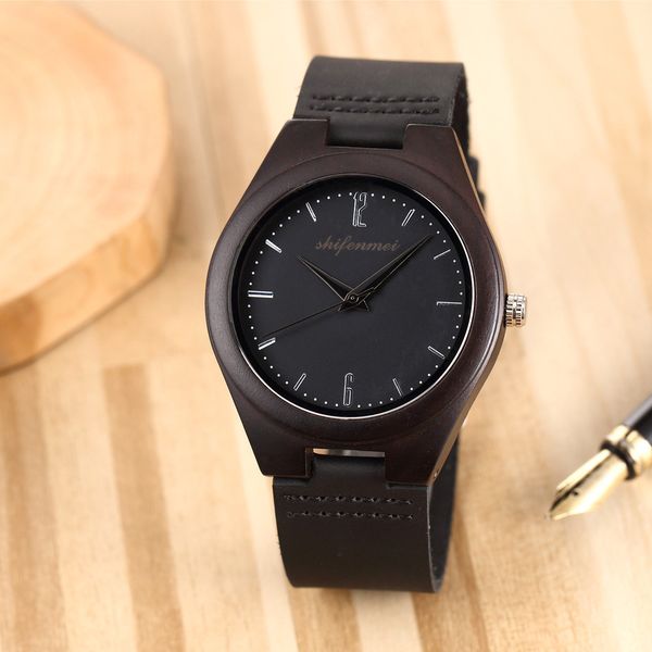 men's watch women's skin strap quartz wood watch case sports clock retro design lovers mujer moda relogio masculino 2019, Slivery;brown
men's watch women's skin strap quartz wood watch case sports clock retro design lovers mujer moda relogio masculino 2019, Slivery;brown