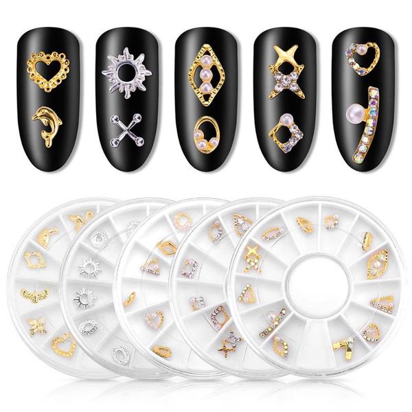 1pc nail art charms rhinestone in wheel glitter alloy jewelry diy nail decor, Silver;gold
1pc nail art charms rhinestone in wheel glitter alloy jewelry diy nail decor, Silver;gold