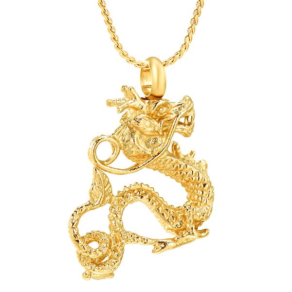 dragon shape cremation urn necklace for ashes for women men stainless steel keepsake memorial jewelry for human pet ashes, Silver
dragon shape cremation urn necklace for ashes for women men stainless steel keepsake memorial jewelry for human pet ashes, Silver