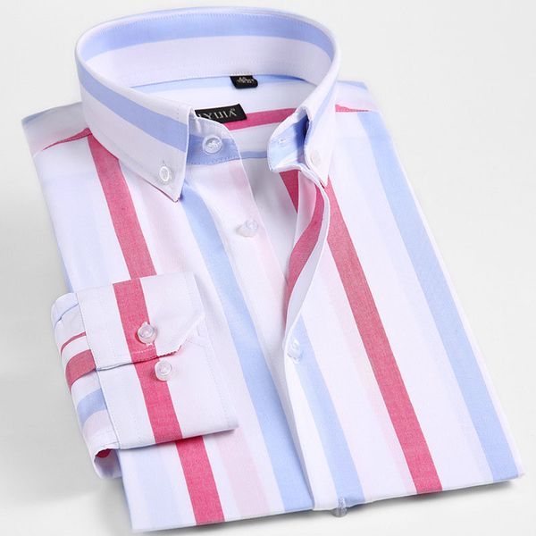 luxury men's striped dress shirts 100% cotton long sleeve comfortable social classic slim fit men business casual shirt, White;black
luxury men's striped dress shirts 100% cotton long sleeve comfortable social classic slim fit men business casual shirt, White;black