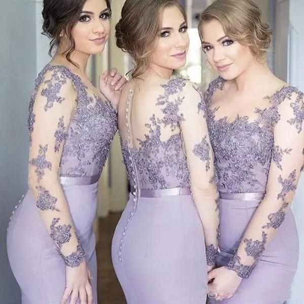 purple mermaid country bridesmaids dresses jewel covered long sleeve lace applique beaded guest dress floor length long maid of honor gowns, White;pink
purple mermaid country bridesmaids dresses jewel covered long sleeve lace applique beaded guest dress floor length long maid of honor gowns, White;pink
